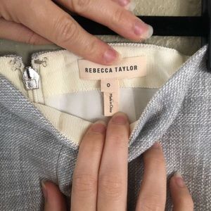 Rebecca Taylor fringe skirt